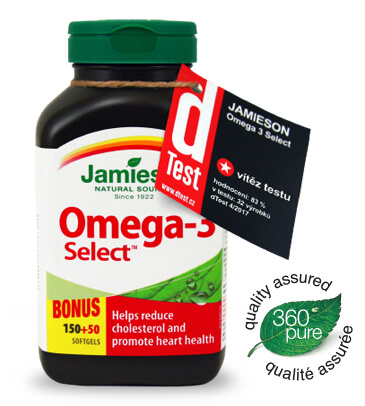 jamieson, omega-3, 360 pure