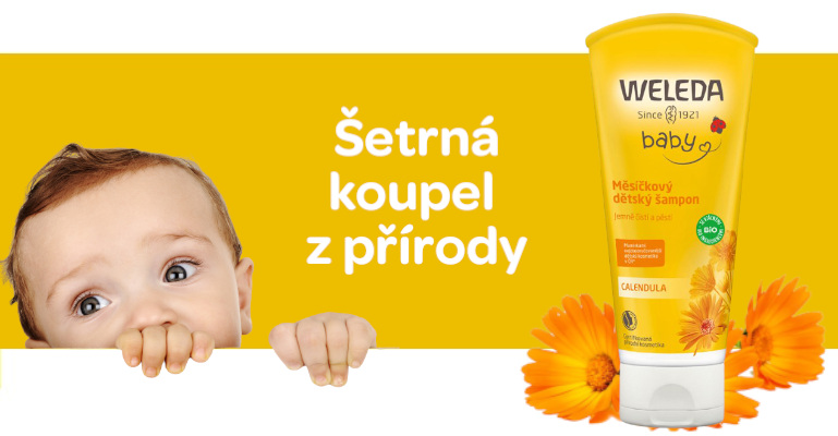 Weleda, měsíčkový šampón, certifikovaná přírodní kosmetika