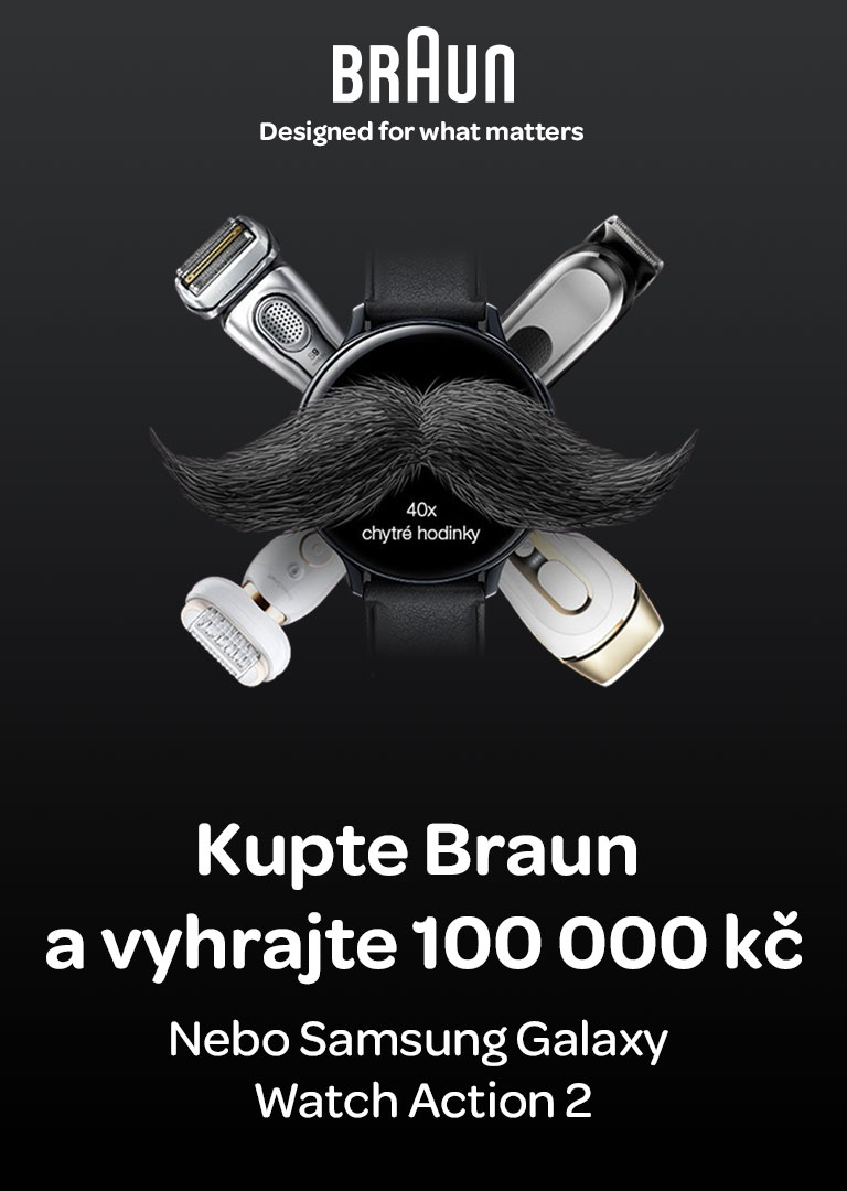 Braun, Movember, soutěž, vyhraj 100 000