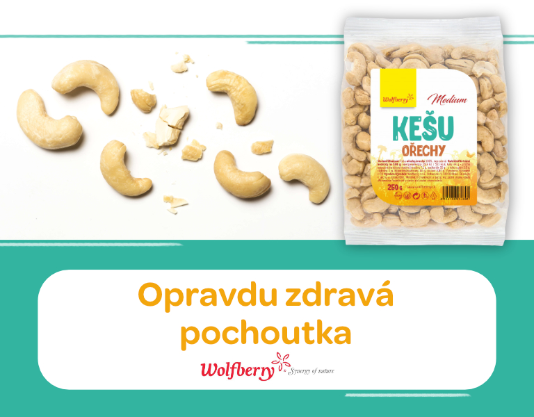 kešu ořechy