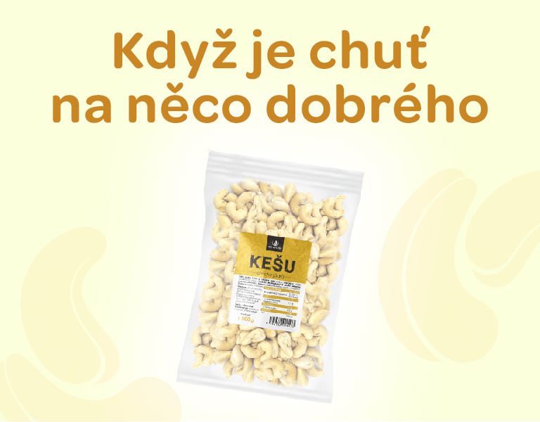 Allnature kešu, kešu ořechy