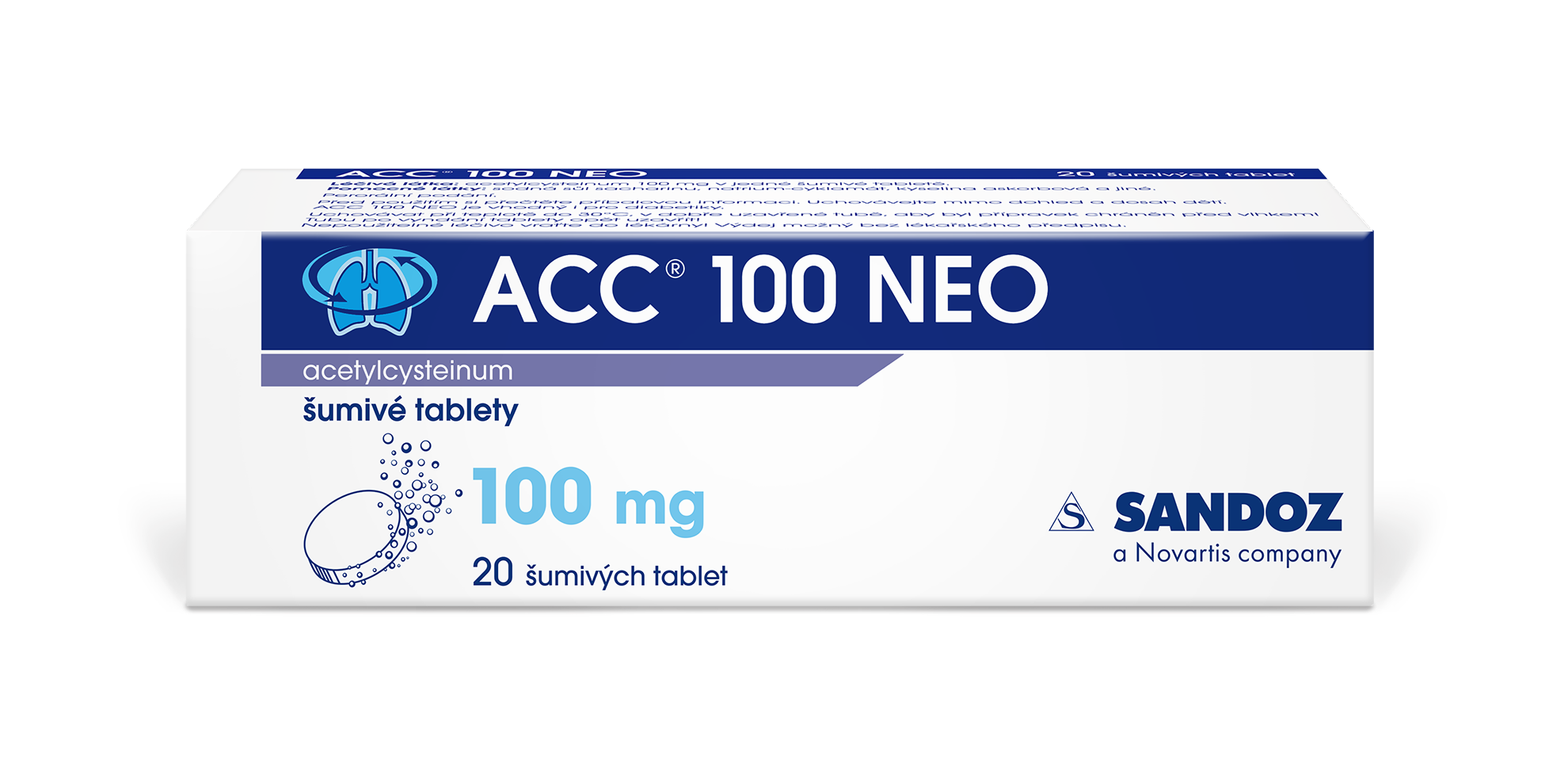 ACC® 100 NEO 100 mg 20 tablet