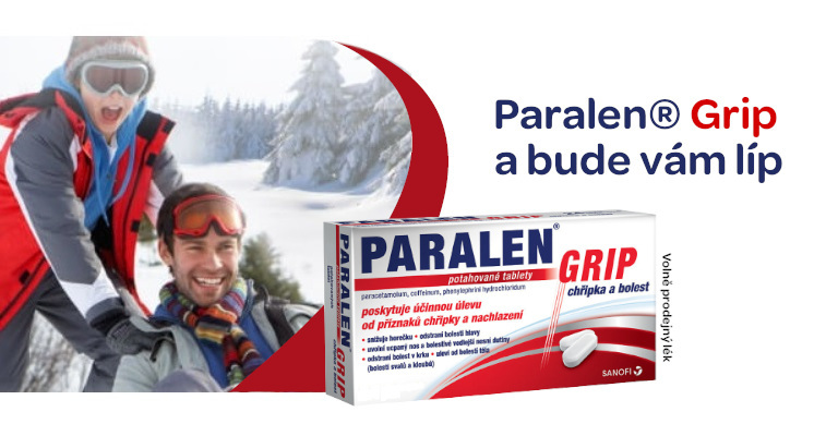 Paralen® Grip Chřipka a bolest