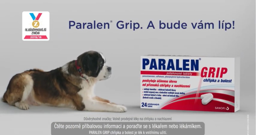 Paralen® Grip na chřipku