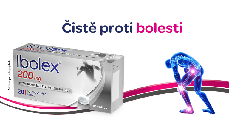 Ibolex proti bolesti, na bolest hlavy, na bolest svalů a kloubů