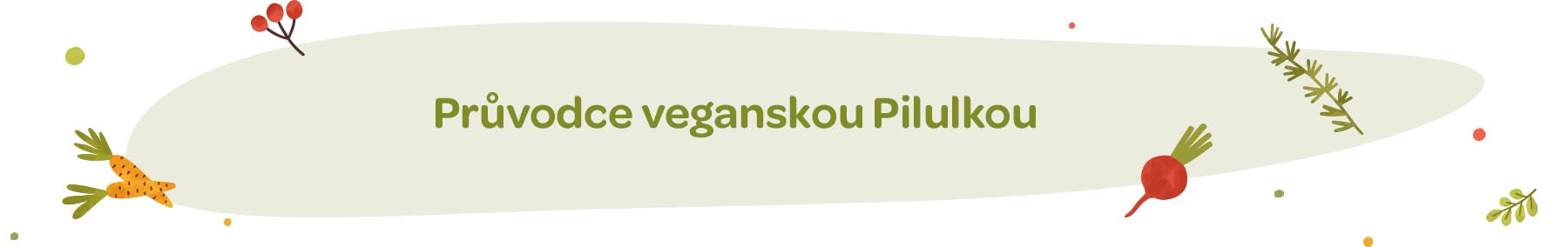Průvodce vegan pilulkou
