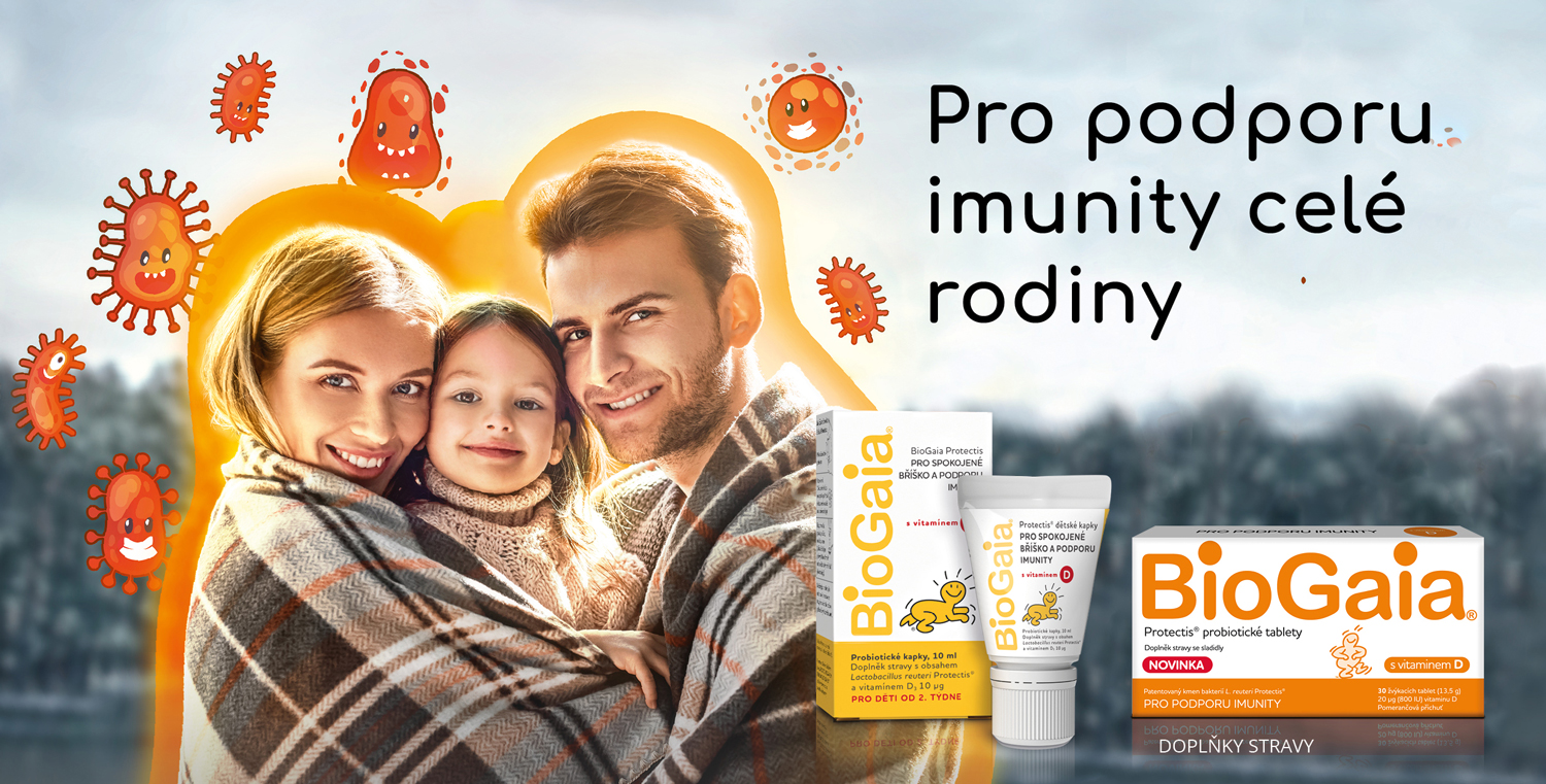 Biogaia, probiotika pro celou rodinu