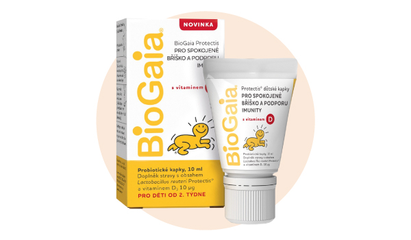 Probiotické kapky s vitamínem D, Biogaia