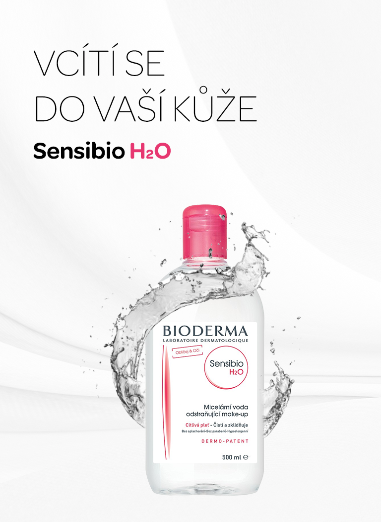 bioderma sensibio h2o micelární voda