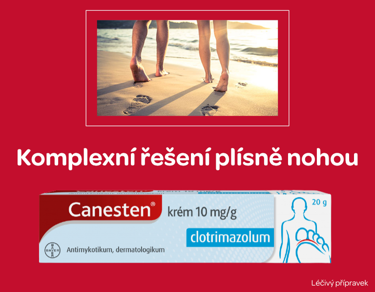 Canesten 10 mg/g krém, 50g
