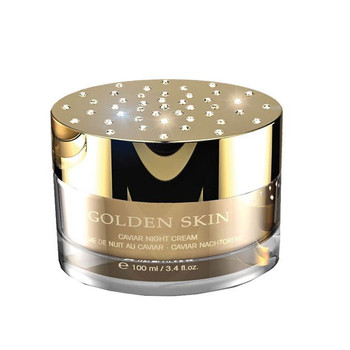être belle Golden Skin Caviar noční krém Swarovski limited edition