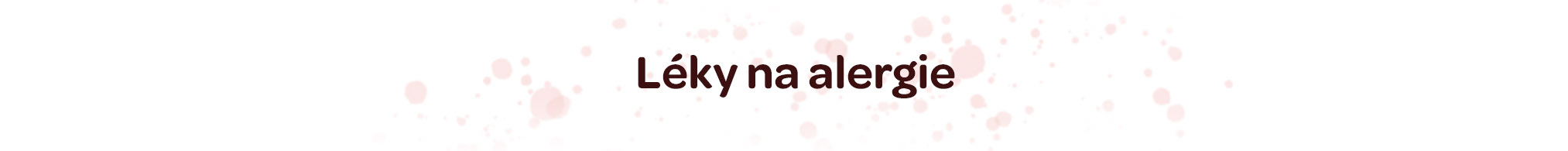 leky na alergie