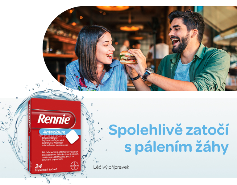 Rennie Žvýkací tablety 24ks
