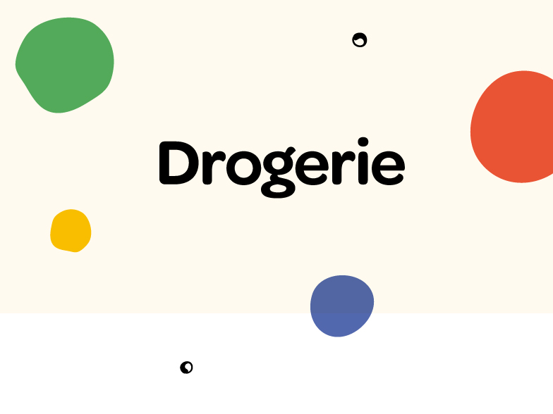 drogerie praní holení přípravky