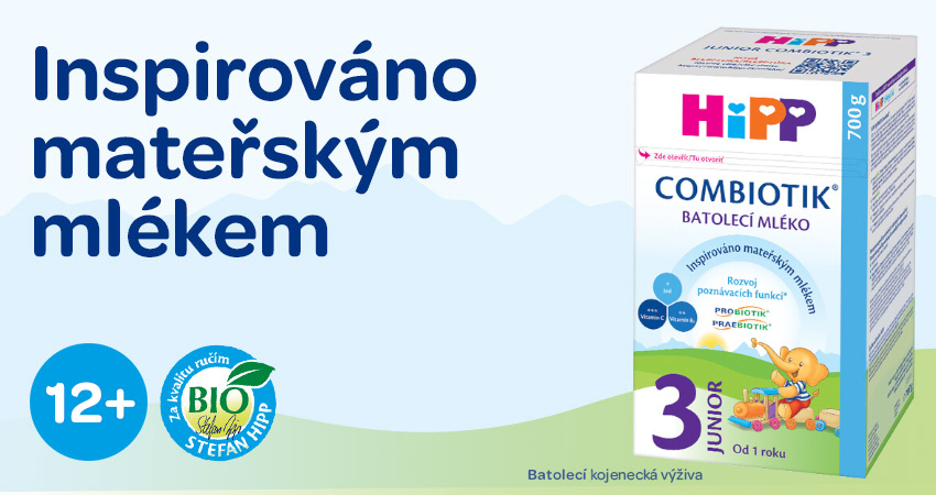 Hipp 1 BIO combiotik, počáteční kojenecká vyživa