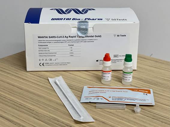 obsah baleni wantai test covid