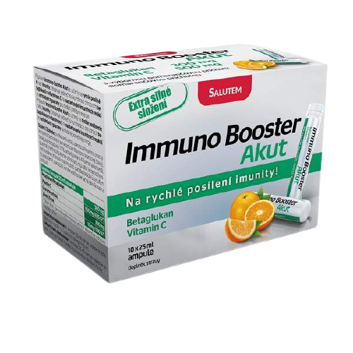 Immuno Booster Akut s pomeranč. příchutí 10 ampulí