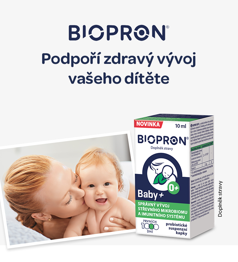 Biopron baby +, probiotika, vitamin D, imunita