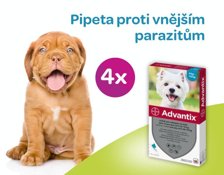 Advantix pro psy spot-on od 4 do 10kg
