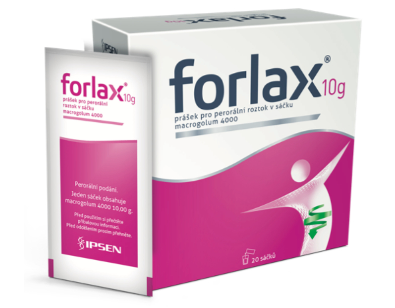 FORLAX 10g prášek pro perorální roztok 20 sáčků