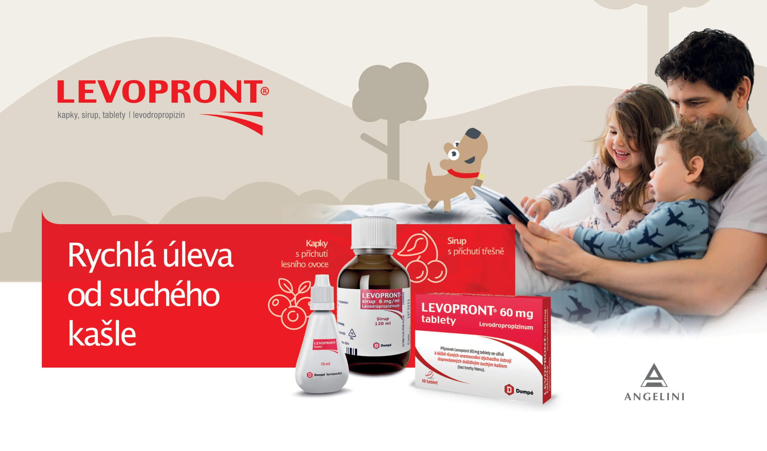 Levopront Sirup perorální sirup 120ml