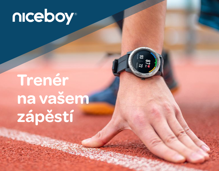 Niceboy® Chytré hodinky X-Fit Coach GPS