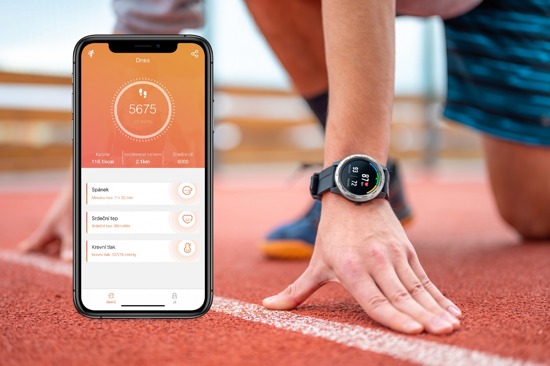 Niceboy® Chytré hodinky X-Fit Coach GPS