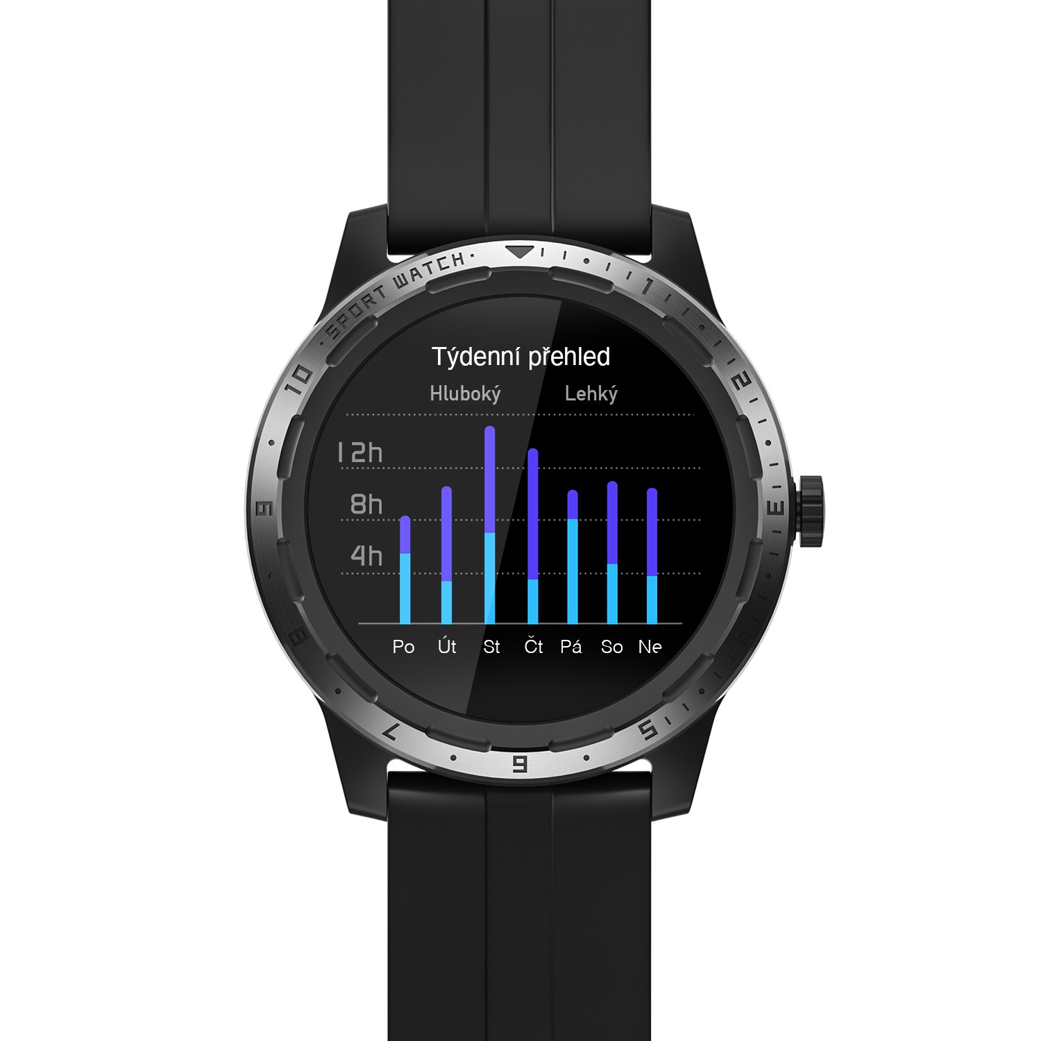 Niceboy® Chytré hodinky X-Fit Coach GPS