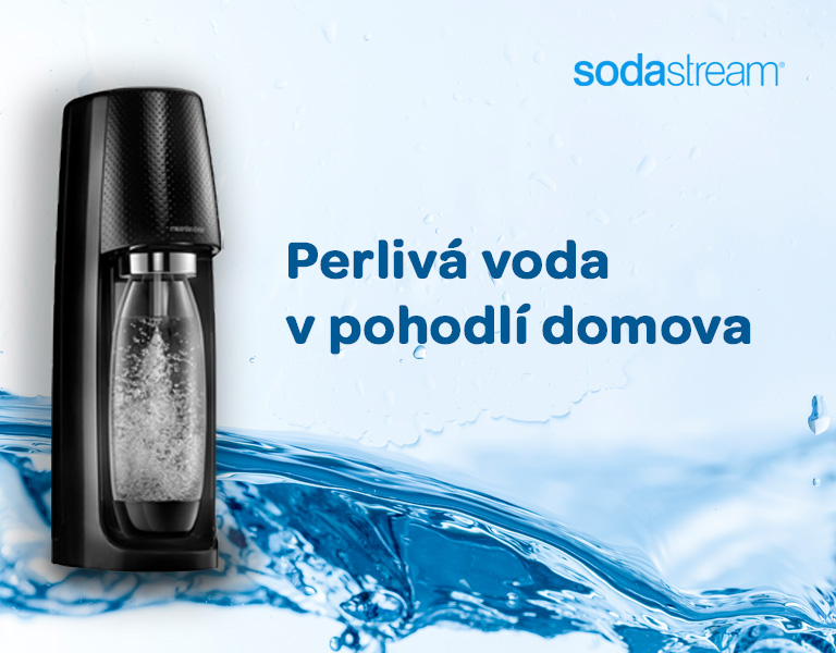 sodastream, perlivá voda