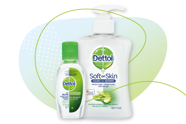 dettol, antibakteriální mýdla na ruce, dezinfekční mýdlo