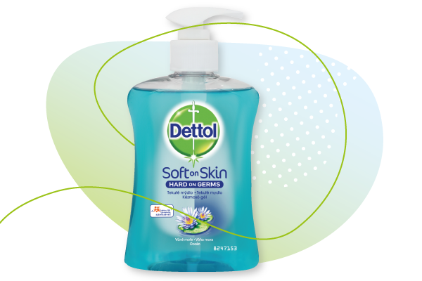 dettol, tekuté mýdlo