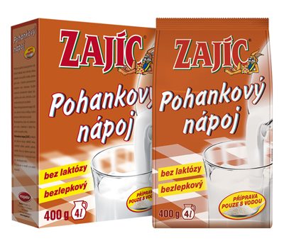 Pohankový nápoj Zajíc 400g - sáček