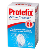 Protefix Aktivní čistící tablety na zubní protézu 66ks