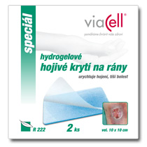 VIACELL S211 Hydrogel.krytí na popálení ster. 2ks