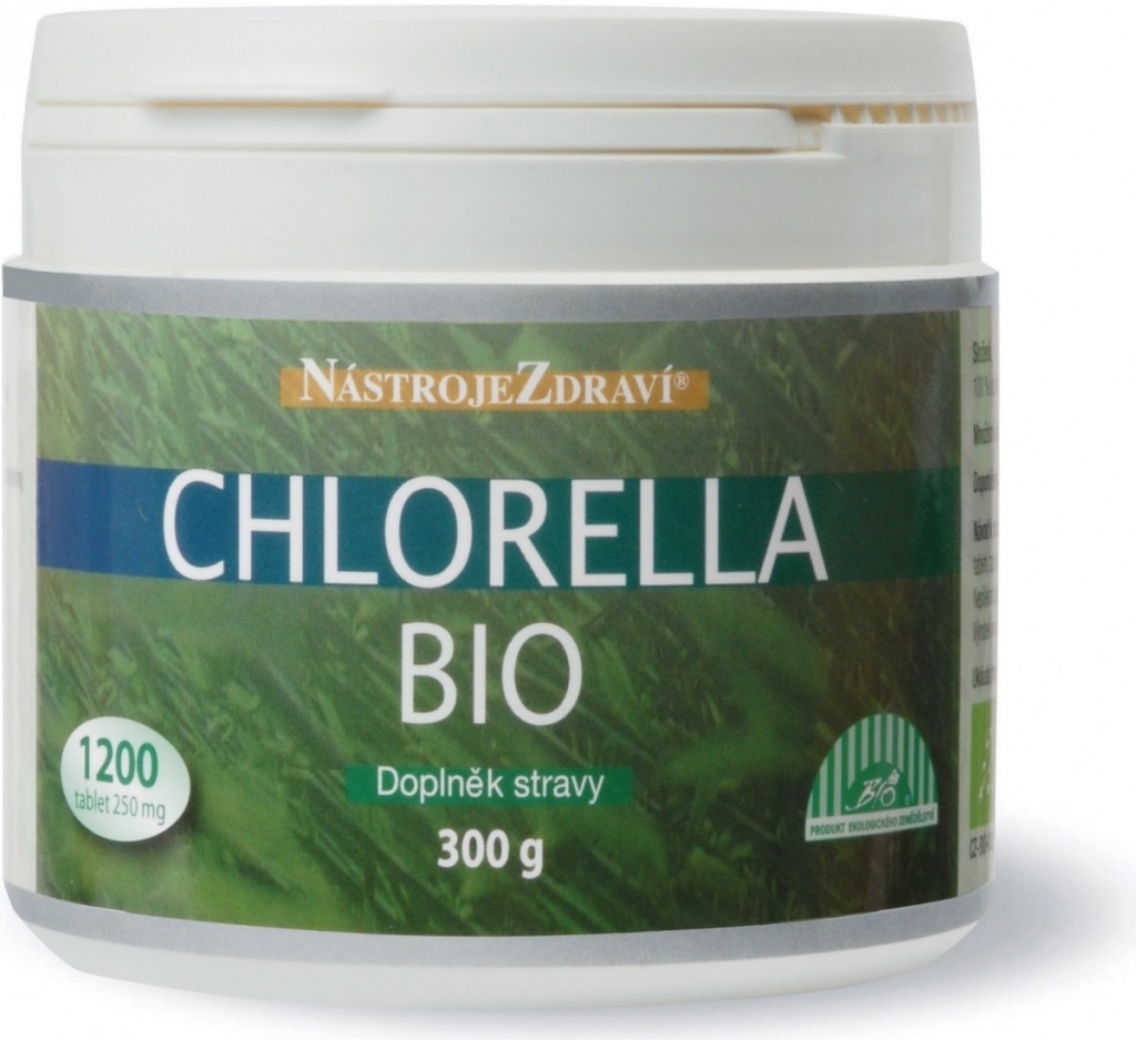 NástrojeZdraví Chlorella BIO 300g 1200 tablet