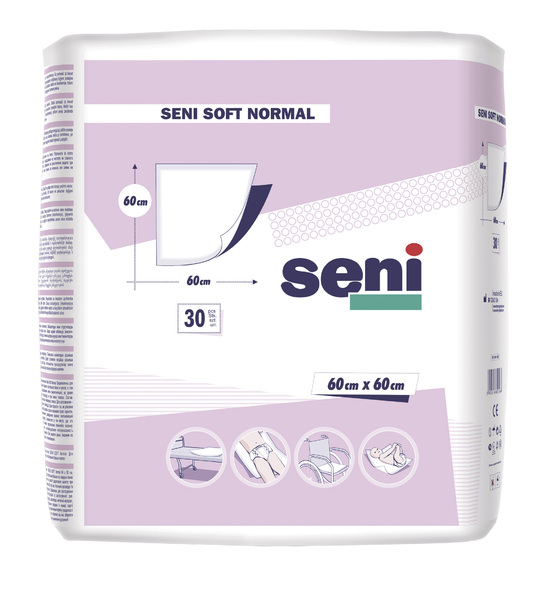 Seni Soft Normal 60x60cm 30ks podložky absorpční