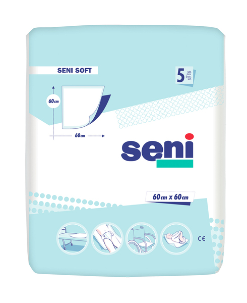 Seni Soft 60 x 60 cm 5 ks podložky absorpční