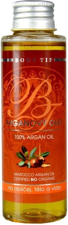 Fotografie Body Tip Arganový olej 100% 100ml