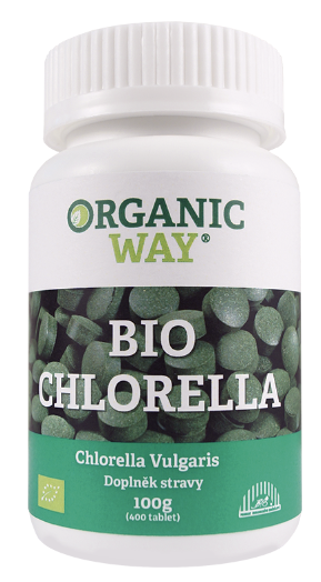 Organic WAY Chlorella Bio 100g tbl.400