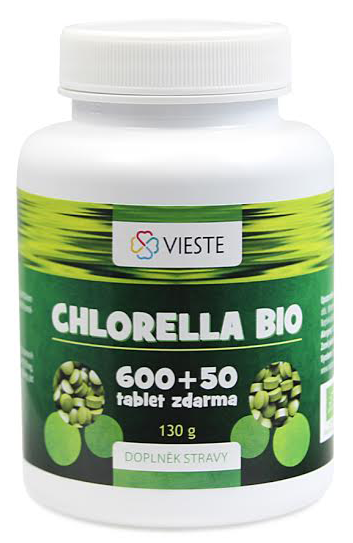Vieste Chlorella 600+50 tablet ZDARMA