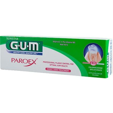 GUM zubní gel Paroex (CHX 0.12%) 75ml