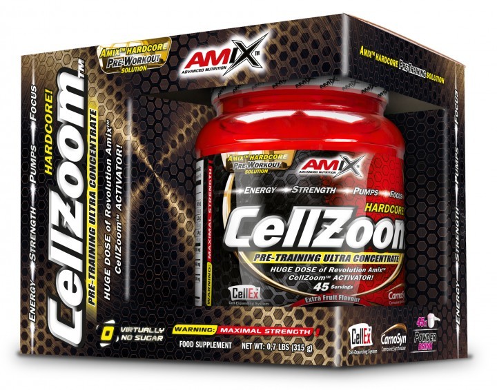 Amix CellZoom® Hardcore Activator, fruit punch, 315g