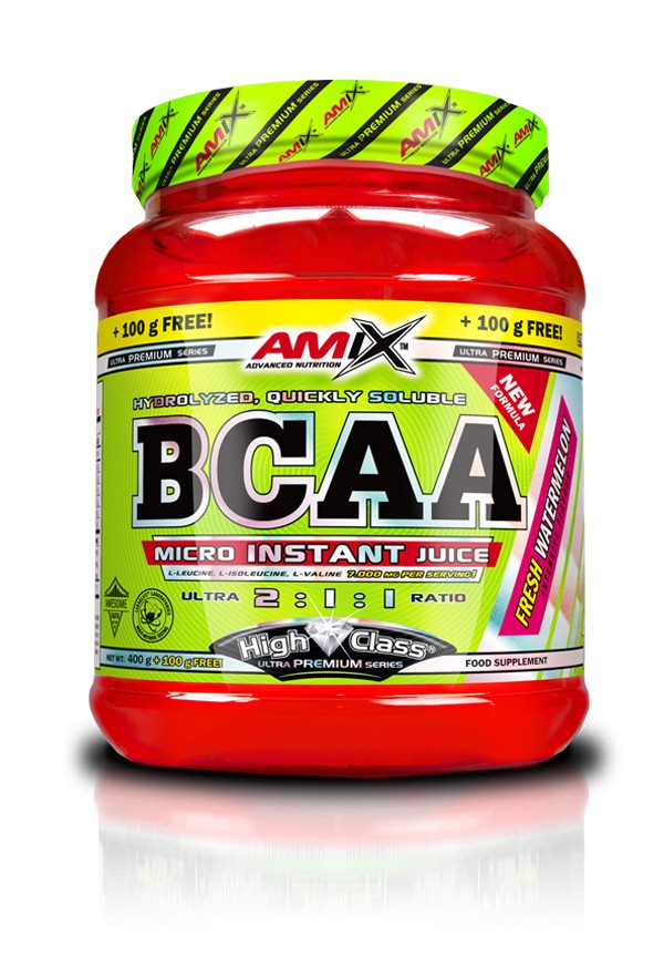 Amix BCAA Micro Instant Juice, grepová limonáda, 400+100g