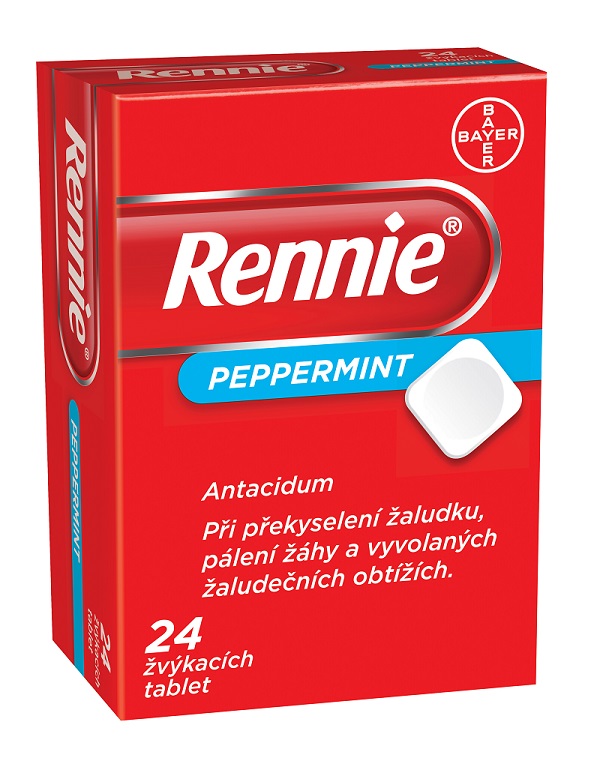 Rennie žvýkací tablety 24ks