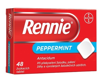 Rennie 48 žvýkacích tablet