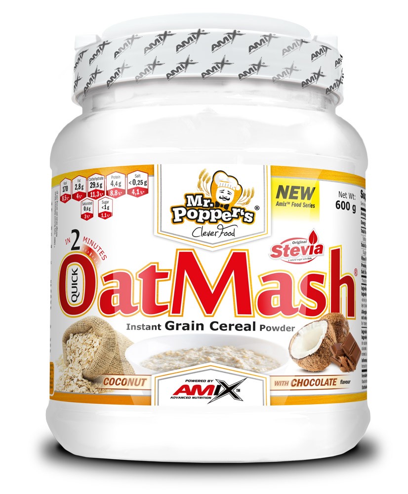 Amix Oat Mash, kokos-čokoláda, 600g