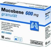 Mucobene 600mg granule 10x3gm/600mg-SA