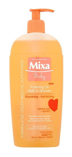 Mixa Baby olejový gel do koupele 400ml