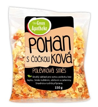 Green Apotheke Polévk.směs pohanková s čočkou 150g