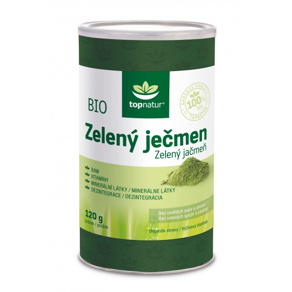 Topnatur BIO Zelený ječmen 120g